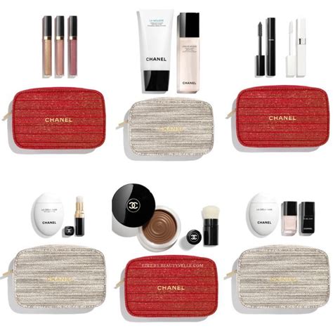 chanel beauty gift set|chanel tweed makeup gift set.